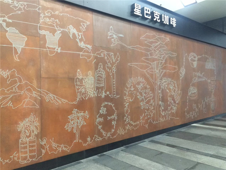 温州耐候钢幕墙